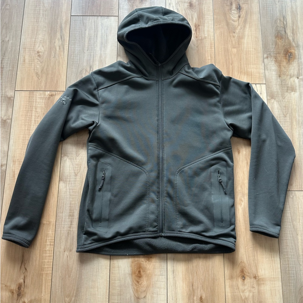 Arc'teryx Charcoal/dark brown Fleece Jacket